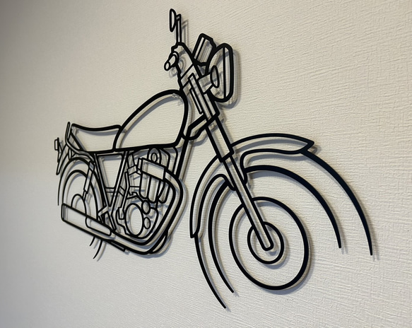 バイク　インテリアアート　SR400 