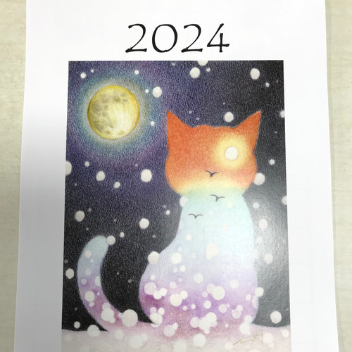 CATS Paris 猫 DRAEGER カレンダーねこ 新品 ネコ 2024 - メルカリ
