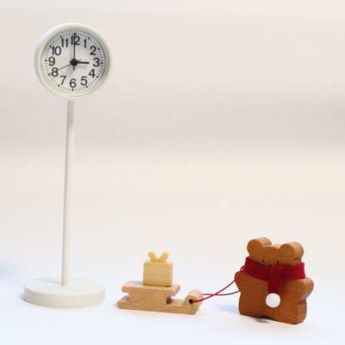 木製ソリ単品 木のお人形を冬らしい雰囲気に！＊受注制作 木製置物