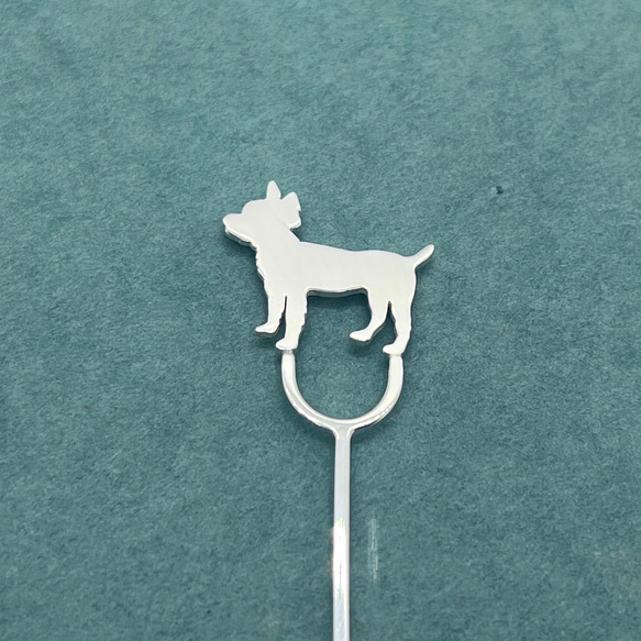 DOG-42 BookMark Yorkshire terrier Silver [Oder Production 7d 7枚目の画像