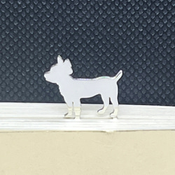DOG-42 BookMark Yorkshire terrier Silver [Oder Production 7d 2枚目の画像