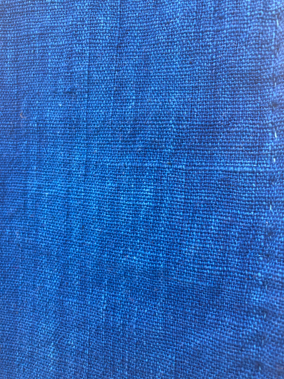 2170 襤褸　スヌード　藍染　藍染め　草木染め　古布　リメイク　ヴィンテージ　ネックウォーマー 9枚目の画像