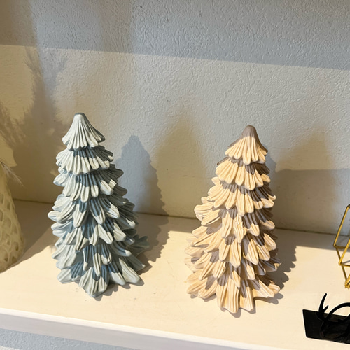 インテリア雑貨 セメントオブジェ クリスマスツリー 置物 北欧 韓国