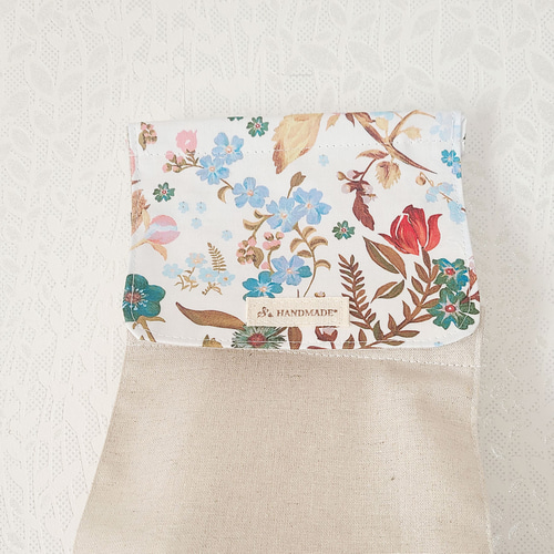 完成品 リバティ トイレットペーパーホルダーカバー ナプキン入れ付