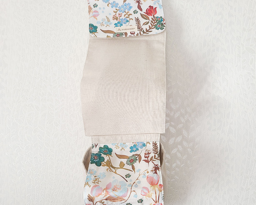 完成品 リバティ トイレットペーパーホルダーカバー ナプキン入れ付