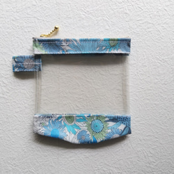 XS 13×13 透明袋小蘇珊娜自由層壓板♡各種尺寸的向日葵 第1張的照片