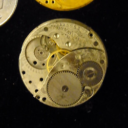 本物志向。古い時計のジャンク2個セットです。　jw-402 2枚目の画像