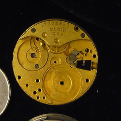 本物志向。古い時計のジャンク2個セットです。　jw-402 3枚目の画像