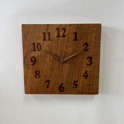木の時計　掛時計   栃 木の時計 掛時計 栃