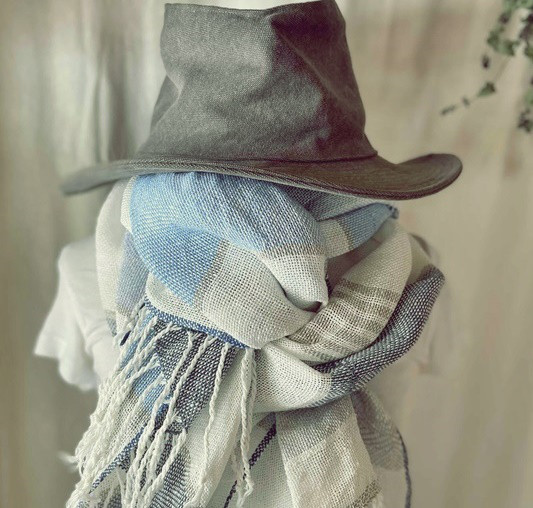 Lithuania Linen Shawl #2301