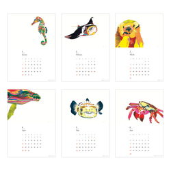 【50部限定】[2024 カレンダー｜calendar] animalor 4枚目の画像