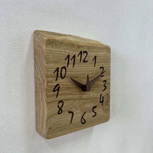 木の時計＜栗＞ 壁掛け・置き時計 kuc-149 掛け時計・置き時計