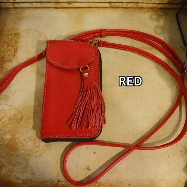 ウォレットショルダー スマホケース 本革 牛革 お財布　ポシェット　旅行　レザー　かわいい