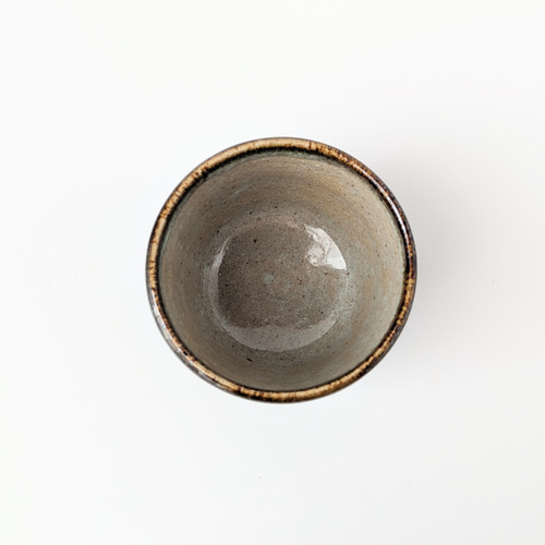 番茶碗5客セット 【手仕事 民藝 和 陶器】 湯呑み 酒津焼 kazu pottery