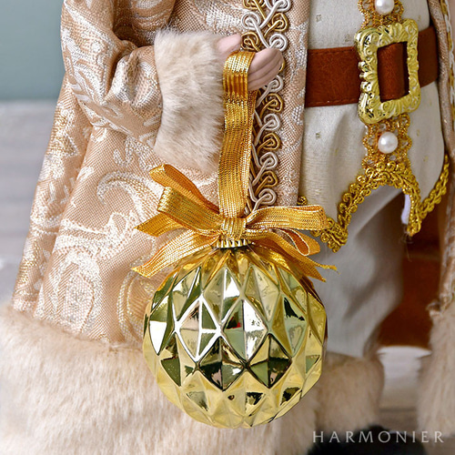 ☆クリスマスのディスプレイやプレゼントに☆サンタフィギュアゴールド