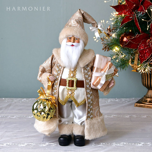 サンタクロース 人形 置き物 ブリキ クリスマス ディスプレイ