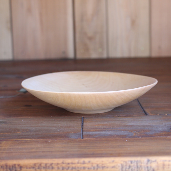シラカバの浅鉢〈〈ガラスコーティング〉【1061】 1枚目の画像