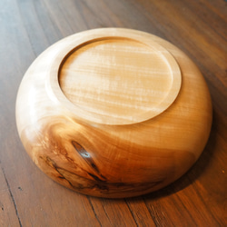【木　皿　木製　食器　カレー皿】＃181　トチ 6枚目の画像