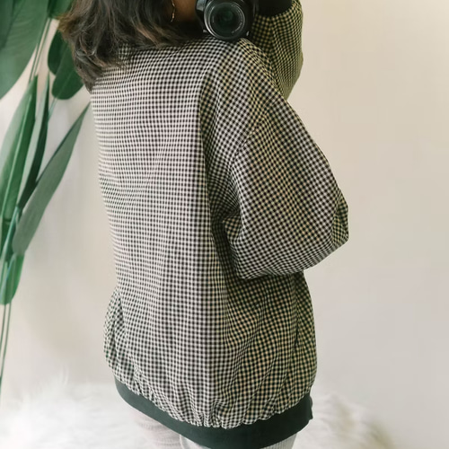 アンティークChristian Dior チェック柄ジャケット Sサイズ