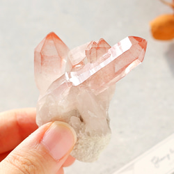 ソウルメイトツイン ディープピンクレムリアンシード 天然石 水晶 鉱物