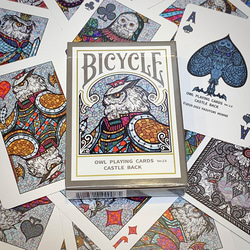 Bicycle Owl Playing Cards (Ver.2.0)Castle Back 1枚目の画像