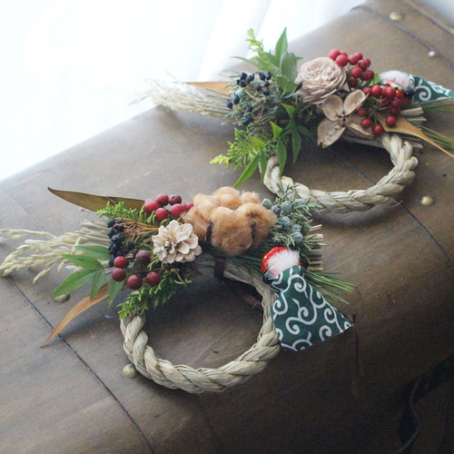 フレッシュなminiしめ縄 しめ縄・しめ飾り petit chocolat 通販