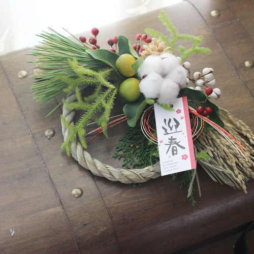 フレッシュなminiしめ縄 しめ縄・しめ飾り petit chocolat 通販