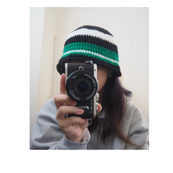 buckethat クロシェハット クラッシャーハット 3枚目の画像