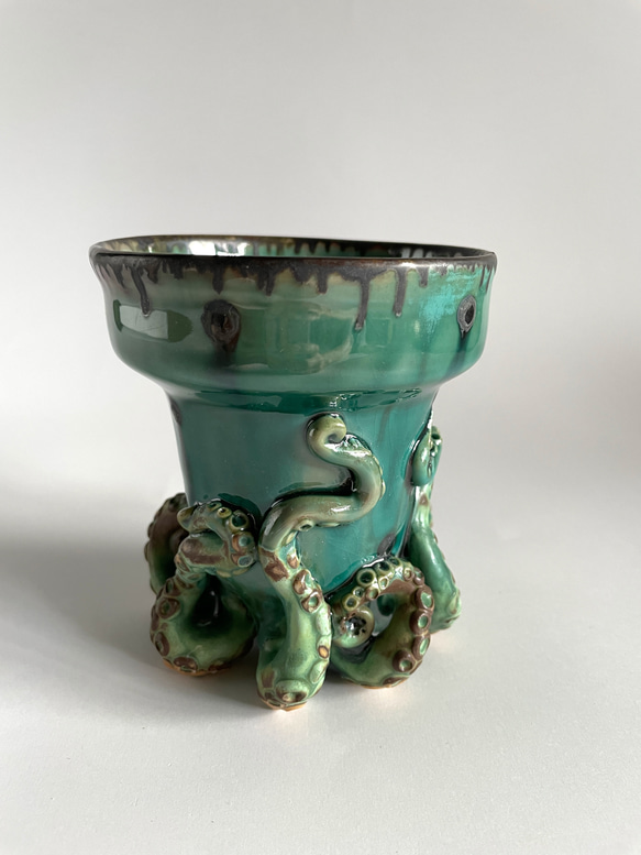 多幸（蛸）の植木鉢 3枚目の画像