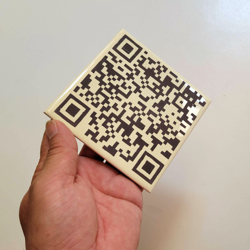 タイル QRコード その他インテリア雑貨 cakera 通販 16852135｜Creema