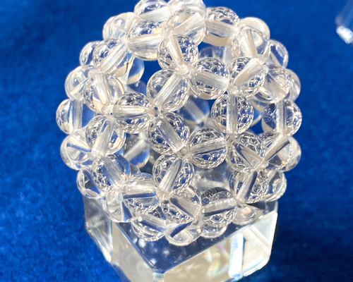 楽天市場】神聖幾何学フラーレン水晶(12mm玉) 天然水晶 最安