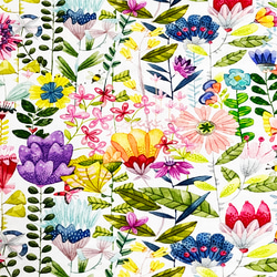 Emma Schonenberg 110cm x 50cm 空想の世界/White 2枚目の画像