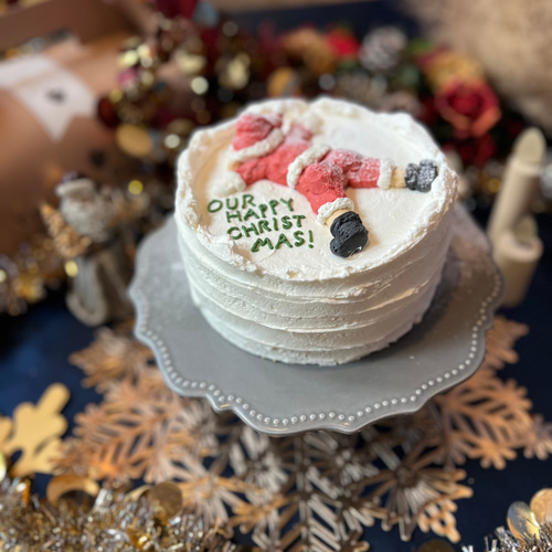 Santa Claus cake / 4.5.6号サイズ/クリスマスケーキ/クリスマス