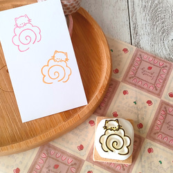 ♥ほっぺくまちゃんのメッセージ枠』消しゴムはんこ はんこ