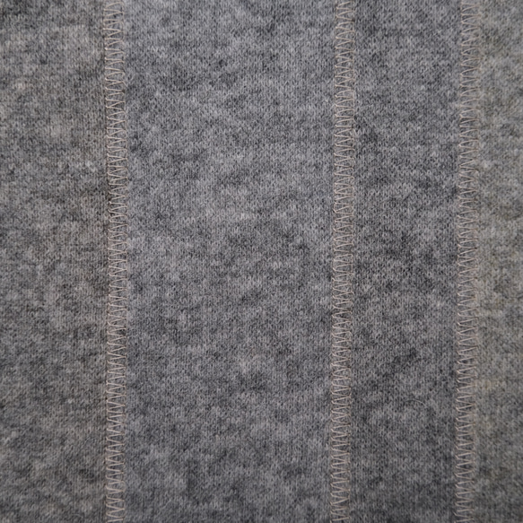 reversible wool knit patchwork vest stripe 第12張的照片