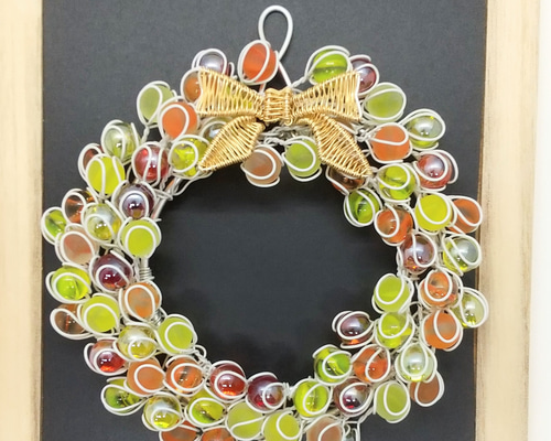 ☆Maa♡ページ☆2個入り♪中リース・壁飾り小 a2911128b3122c85fd68d17662b39e