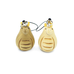 干支 寅 まる~い 木製ストラップ 辰【白たつ、緑たつ】干支 10枚目の画像