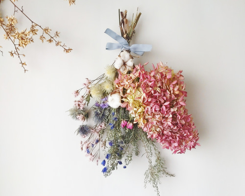 ミナズキ＊パンパスグラス＊ドライフラワースワッグ❀ブーケ ギフト