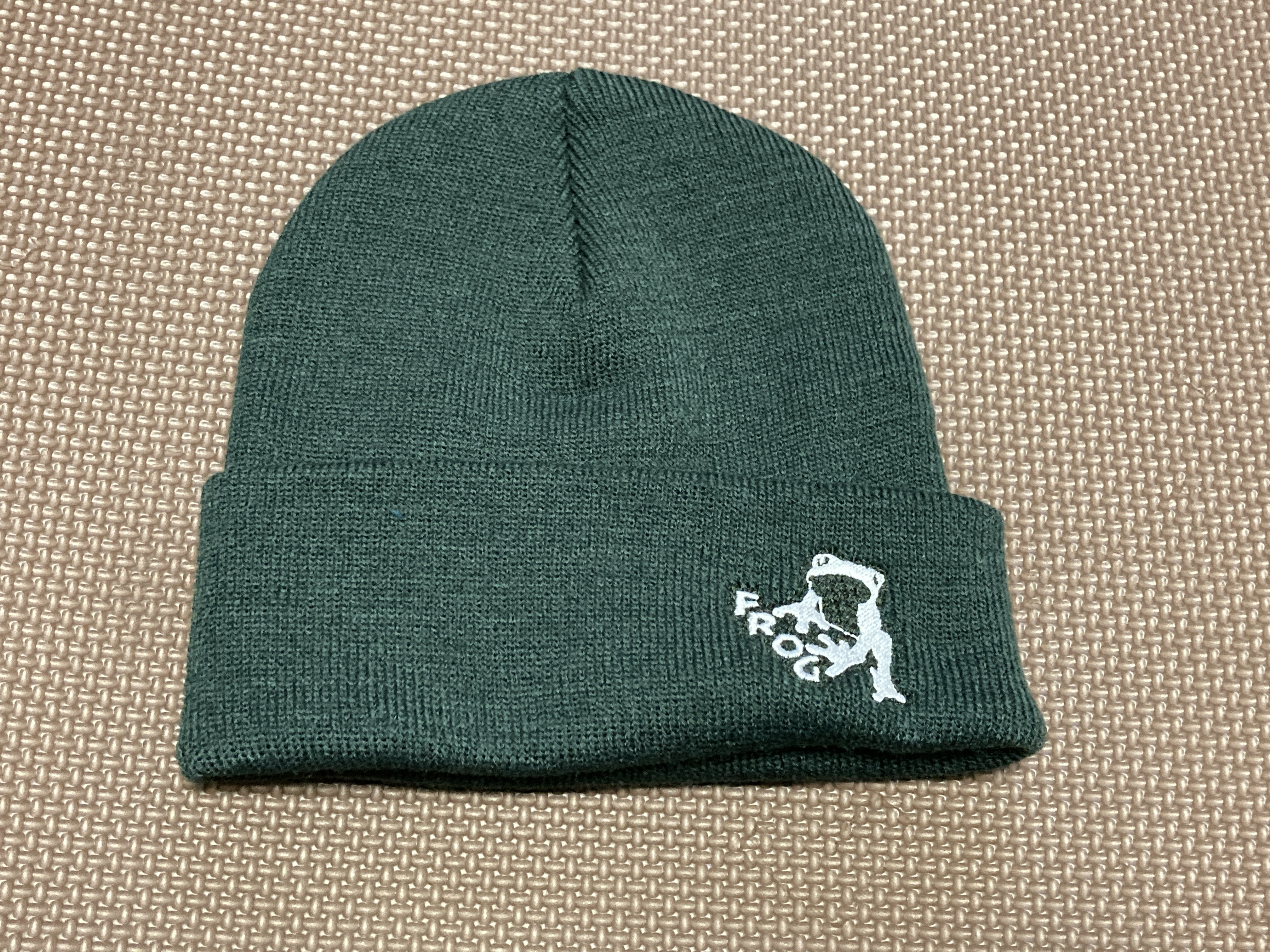 ビーニー帽子 KAPITAL インディゴスエット素材　刺繍デザイン