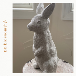 玄関 welcome ガーデニングオブジェ 》ガーデンラビット うさぎ