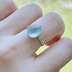 ミャンマー産　天然　A貨　氷種　大粒　リング　鑑定書付き 965e8608b398626a7b0345976aea60