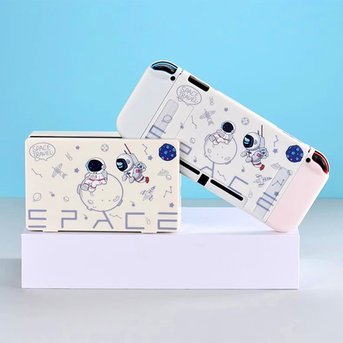 Nintendo Switch 本体宇宙飛行士デザインケース付き Nintendo Switch OLED ケース 宇宙人シリーズ 宇宙 アニメ iPad