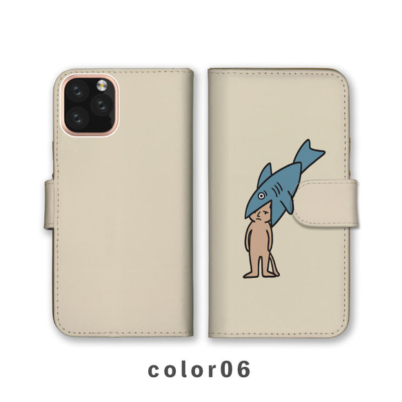 Shark 鯊魚貓 暗色超現實智慧型手機保護殼 相容於所有型號筆記本型卡片儲存 NLFT-BKCS-13y 第7張的照片