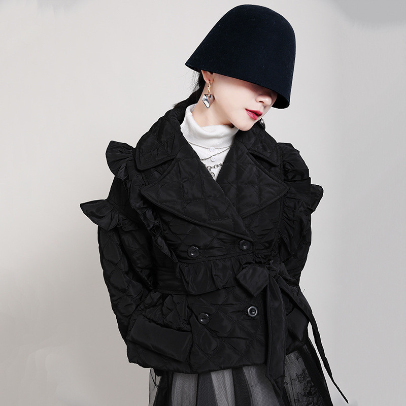 キルティングコート レディース