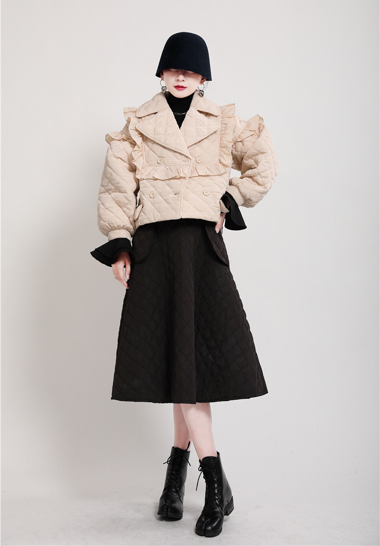 キルティングコート レディース