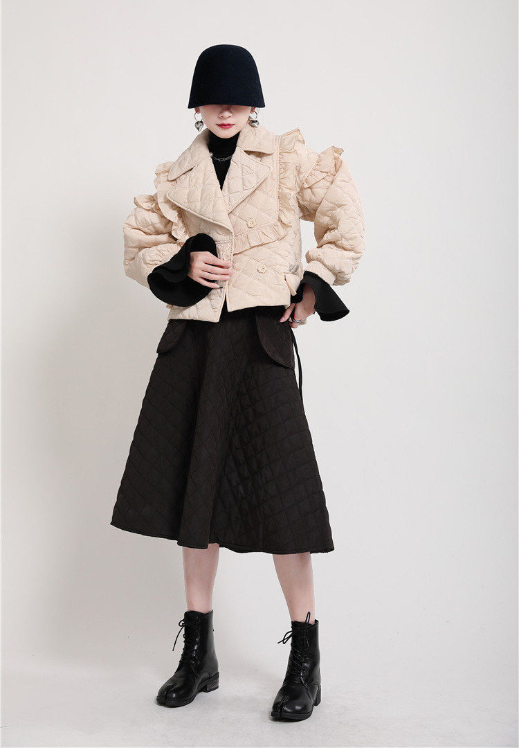 キルティングコート レディース