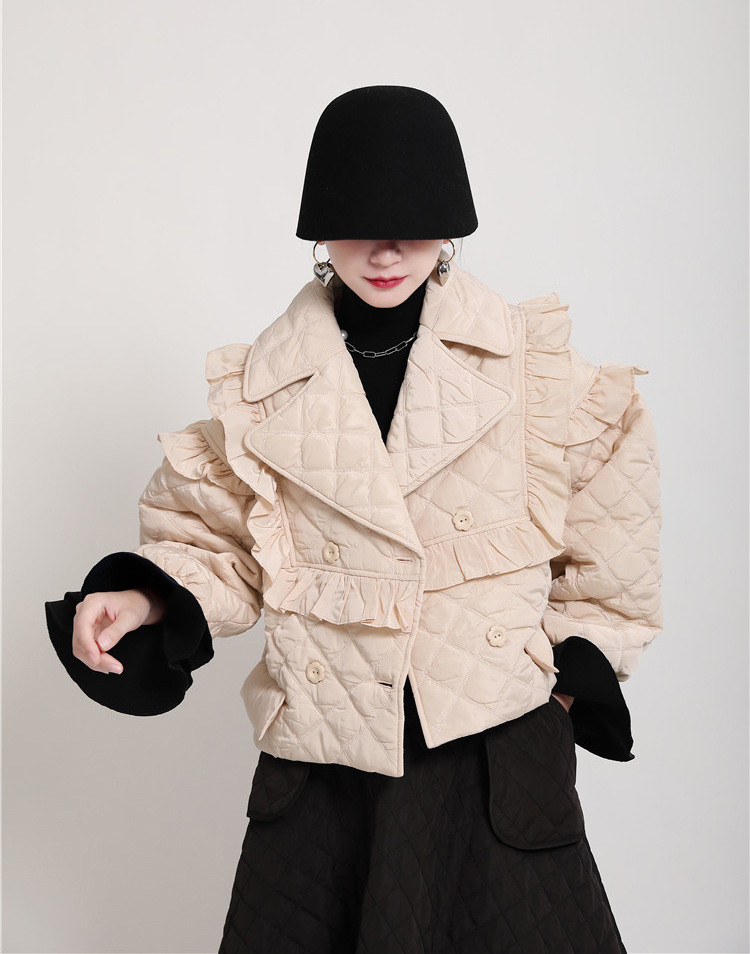 キルティングコート レディース