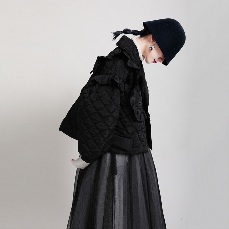 キルティングコート レディース