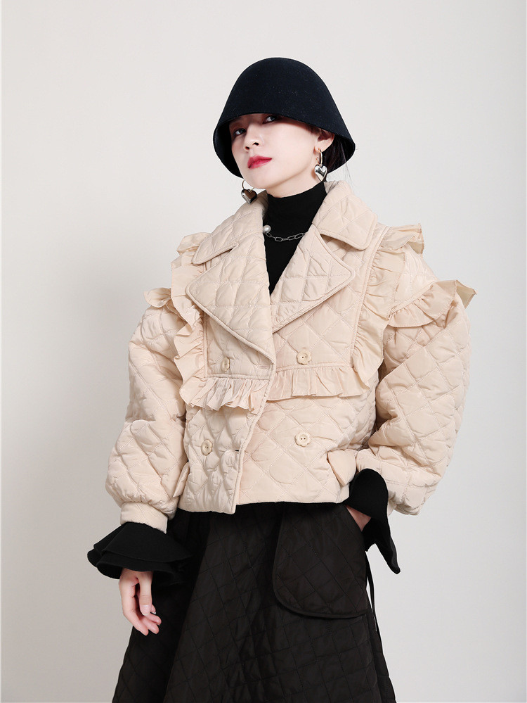 キルティングコート レディース