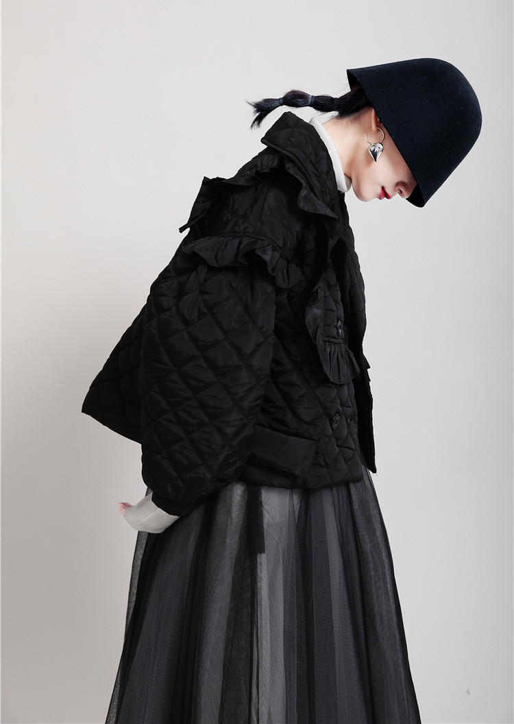 キルティングコート レディース